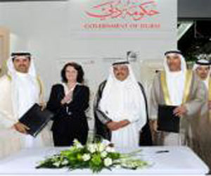 مصر اليوم - بحضور حمدان بن راشد بلدية دبي والجامعة الكندية توقعان اتفاقية تعاون